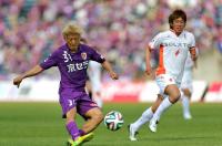 ４試合連続ゴールを狙った大黒