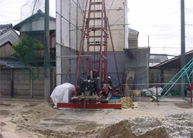 井戸の掘削