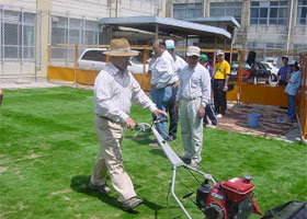 見事な機械操作