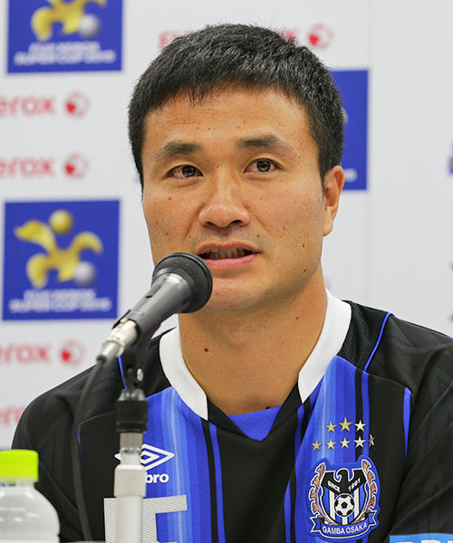 今野 泰幸選手（Ｇ大阪）