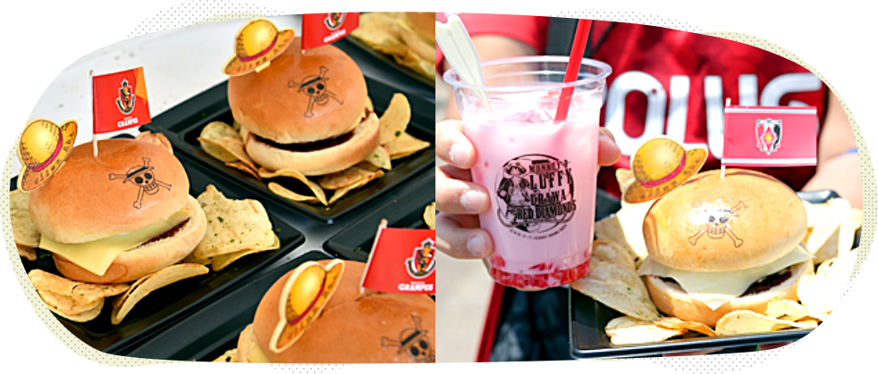 Ｊリーグ王に俺はなる！劇場版「ONE PIECE STAMPEDE」とコラボ実施中　3.オリジナル限定フード ＆ ドリンク販売