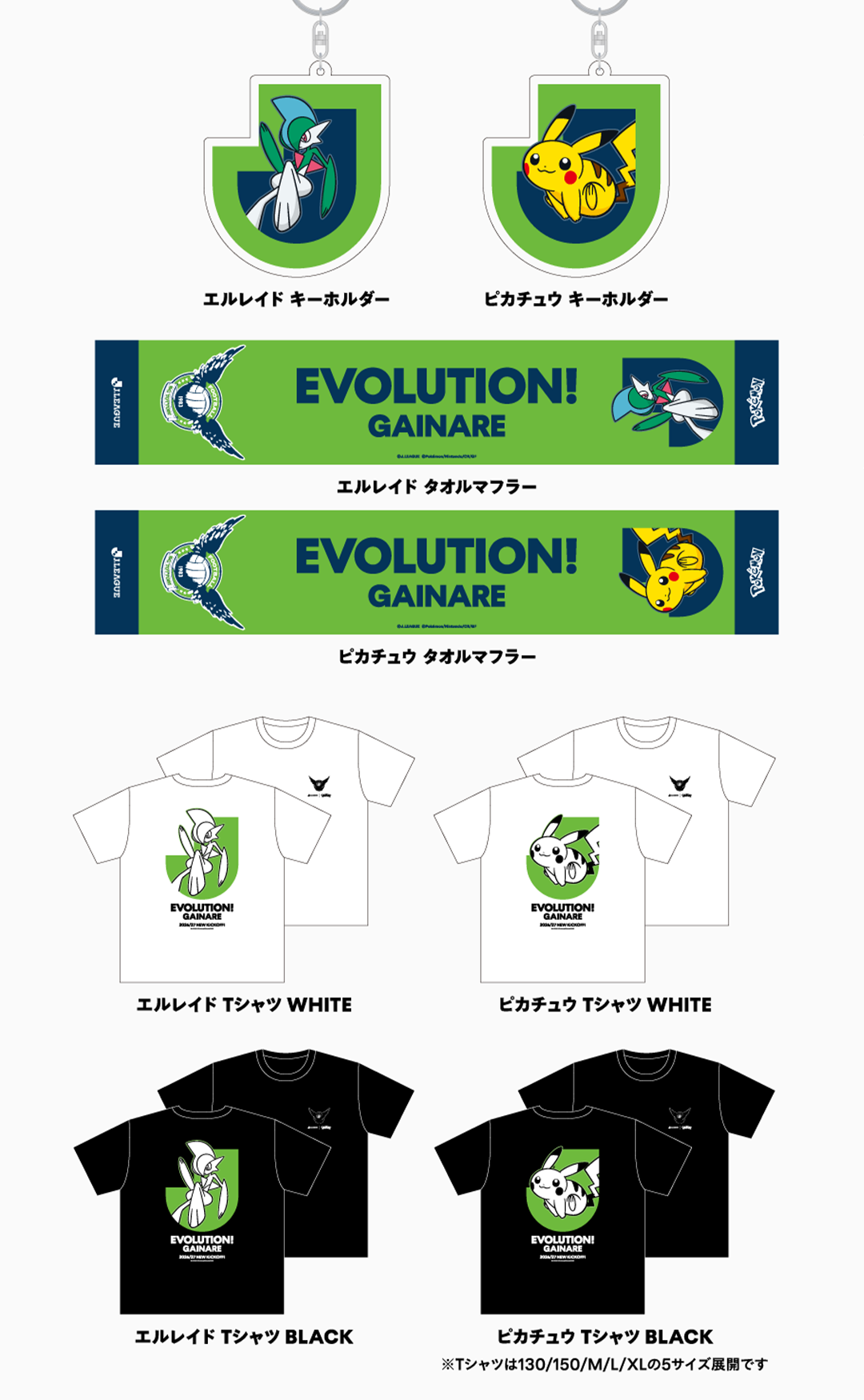 ガイナーレ鳥取 グッズラインナップ