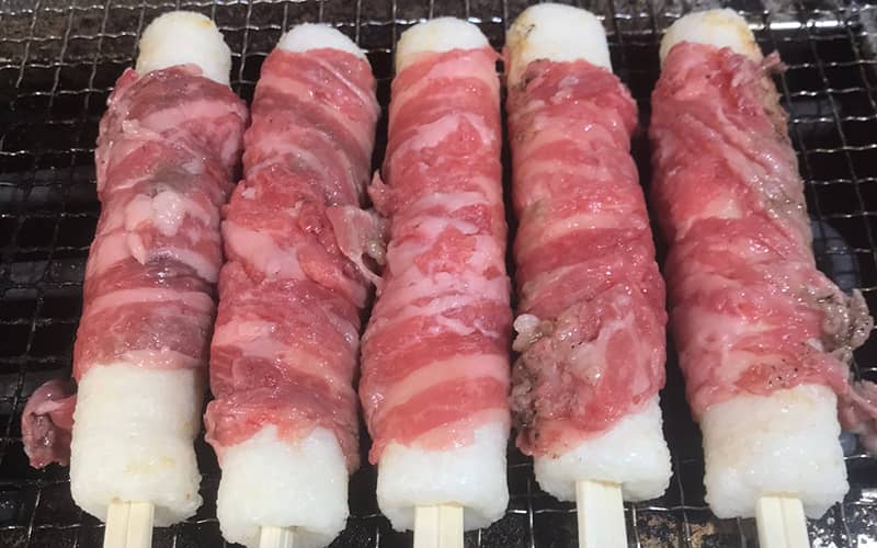 由利牛巻きたんぽ