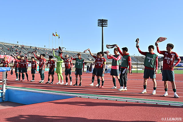 Ｊ２・Ｊ３WESTマンスリーレポート(2月)：Ｊ３の高知が堂々首位に立つ