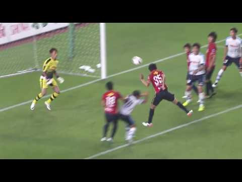 杉本 太郎（鹿島）こぼれ球に反応し左足で合わせ同点ゴール【ゴール動画：GS 第6節 鹿島vs磐田】