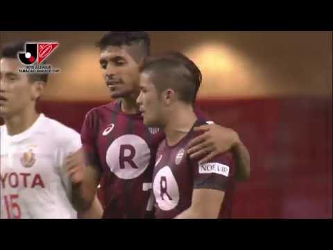 石津 大介（神戸）ペナルティエリア内に進入し狙いを澄ましたシュート【ゴール動画：GS 第6節 神戸vs名古屋】