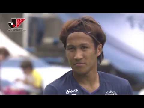 金森 健志（福岡）GKの頭上を越えたボールに素早く反応し同点弾【ゴール動画：GS 第7節 福岡vs新潟】