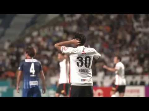 興梠 慎三（浦和）がグラウンダー気味のFKを受けてゴール！ 【ゴール：明治安田Ｊ１ 2nd 第1節 福岡vs浦和】