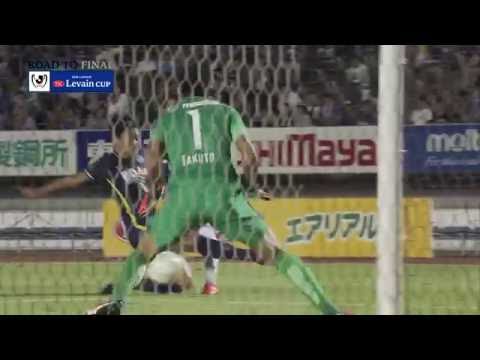 呉屋 大翔（Ｇ大阪）が角度のないところから決めて同点に追いつく【ゴール動画：準々決勝 第1戦 広島vsG大阪】