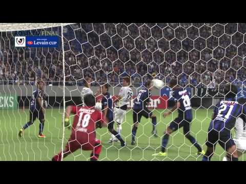 野上 結貴（広島）CKから青山がそらしたボールを押し込んで先制！【ゴール動画：準々決勝 第2戦 Ｇ大阪vs広島】