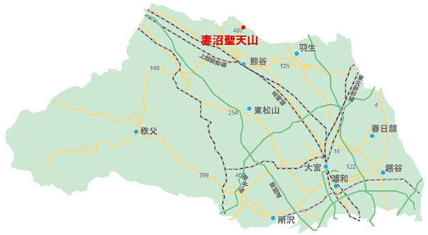 妻沼聖天山歓喜院（熊谷市）