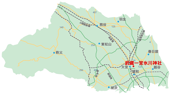 武蔵一宮氷川神社（さいたま市）