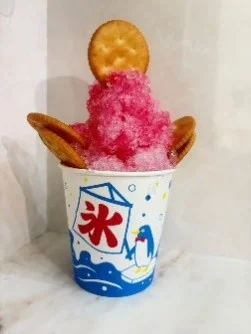 かき氷ルヴァントッピング