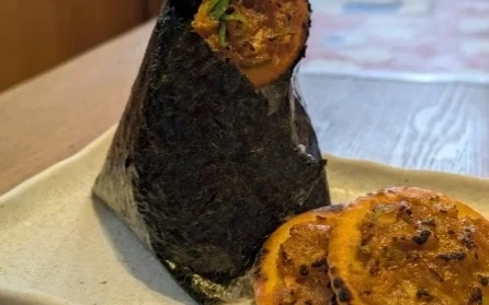 香味味噌のあぶりルヴァンおにぎり