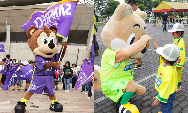 クラブマスコットが大集合!!