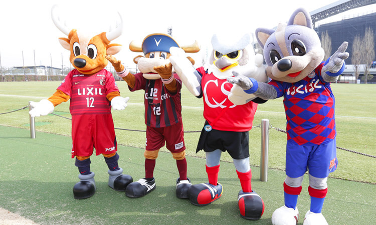 クラブマスコットが大集合!!
