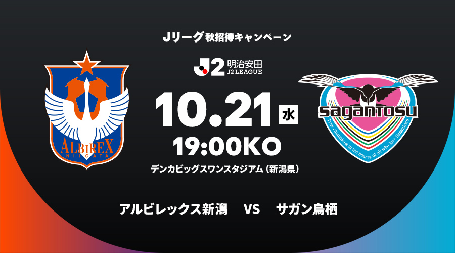 アルビレックス新潟 vs サガン鳥栖